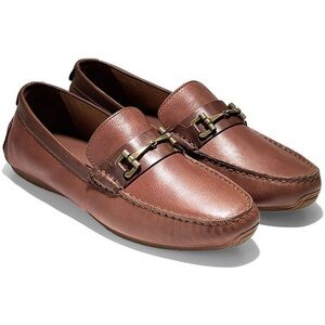 COLE HAAN - MENS SOMERSET WOODBURY LINK BIT DRIVER SHOES Size 7 LNC